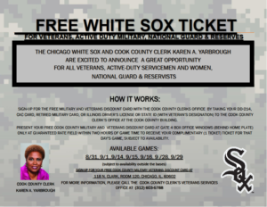 Free Chicago White Sox Tickets
