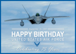 Happy 75th Birthday U.S. Air Force