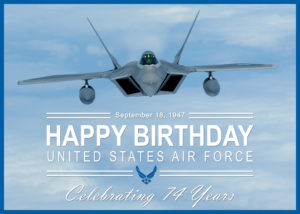 Happy 74th Birthday U.S. Air Force