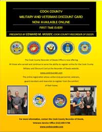 Read more about the article Cook County Recorder-Military and Veterans Discount Card