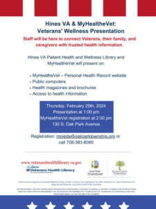 Read more about the article Oak Park Township Veterans Wellness Event | Feb. 29
