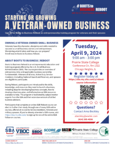 Read more about the article Thinking about starting or growing a Veteran-Owned Business?