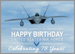 Read more about the article Happy 78th Birthday U.S. Air Force